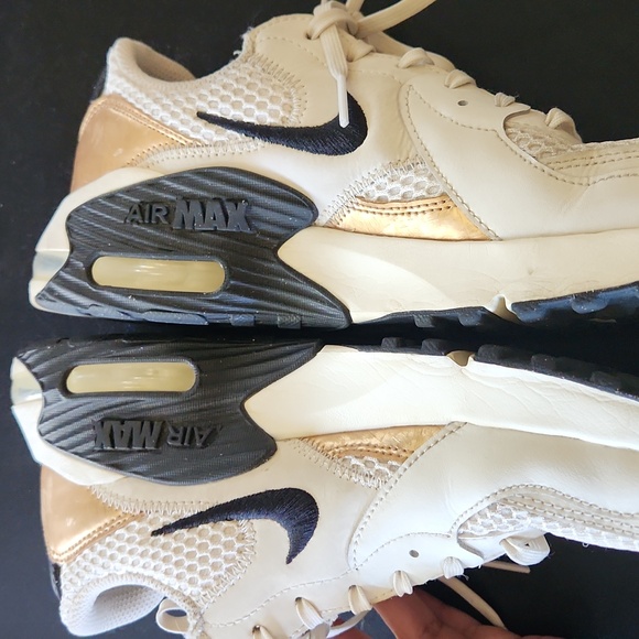 Nike DZ2619 Air Max EXCEE Phantom Metallic Gold/Sail Black Accents W Size 8 - Picture 7 of 16